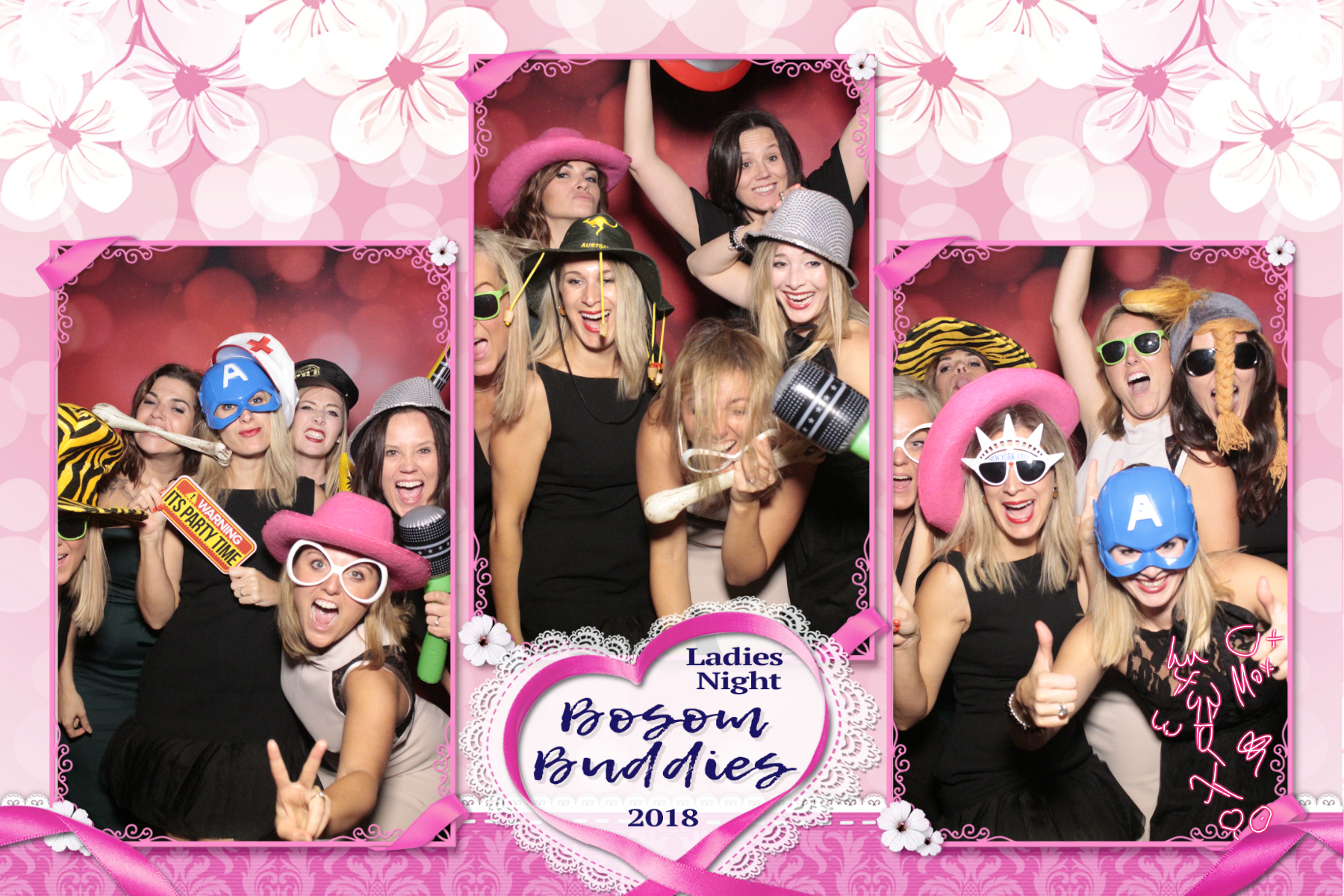 Bosom Buddies | View more photos from the event at gallery.myphotoboothexperience.co.uk/u/MyPhotoBoothExperienceLtd/Bosom-Buddies